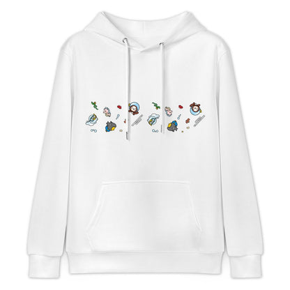Fresh Chill Front Graphic Hoodies