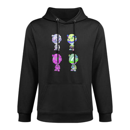 Hoodie Front PatternComfortSeries Crew Neck