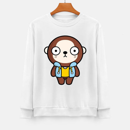 Front Patterned Long Sleeve TopPremiumSeries Crisp Print