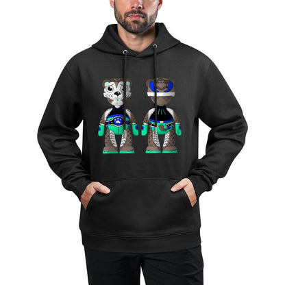 Hoodie Front PatternWeekend Clean