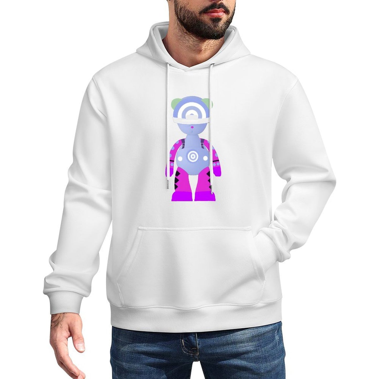 Hoodie Front PatternRetro Outdoor