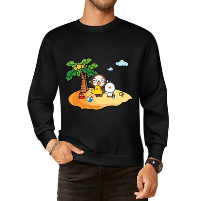 IPBR 250g Crew Neck Long Sleeve Sweatshirt Front GraphicCrew Neck Long Sleeve Sweatshirt4001495