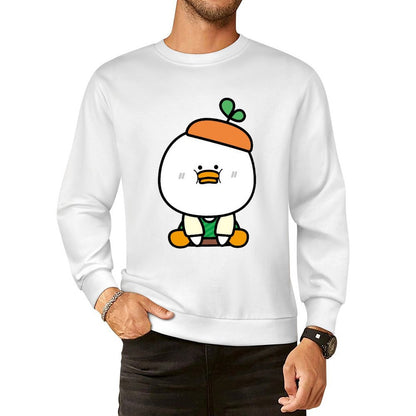 Front Patterned Long Sleeve Top100% Cotton Modern