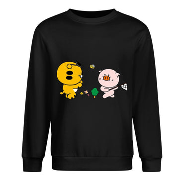 Front Patterned Long Sleeve TopClean EverydayFit