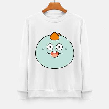 Front Patterned Long Sleeve TopActiveWear Tear-Resistant