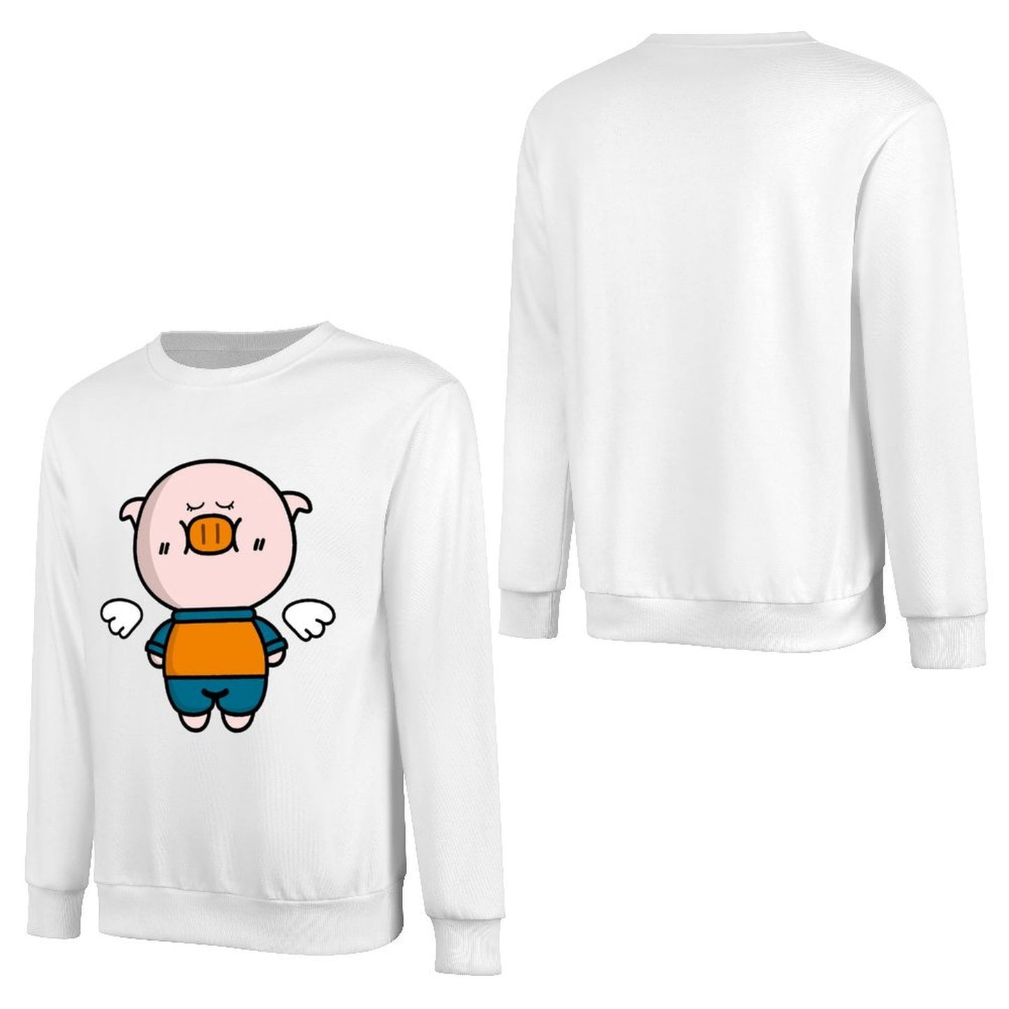 Front Patterned Long Sleeve TopSlim Fit LifestyleLine