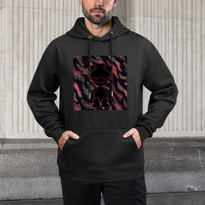 IPIB 250g Hooded Pocket Sweatshirt Front GraphicMen's Hooded  Sweatshirt6000023-5