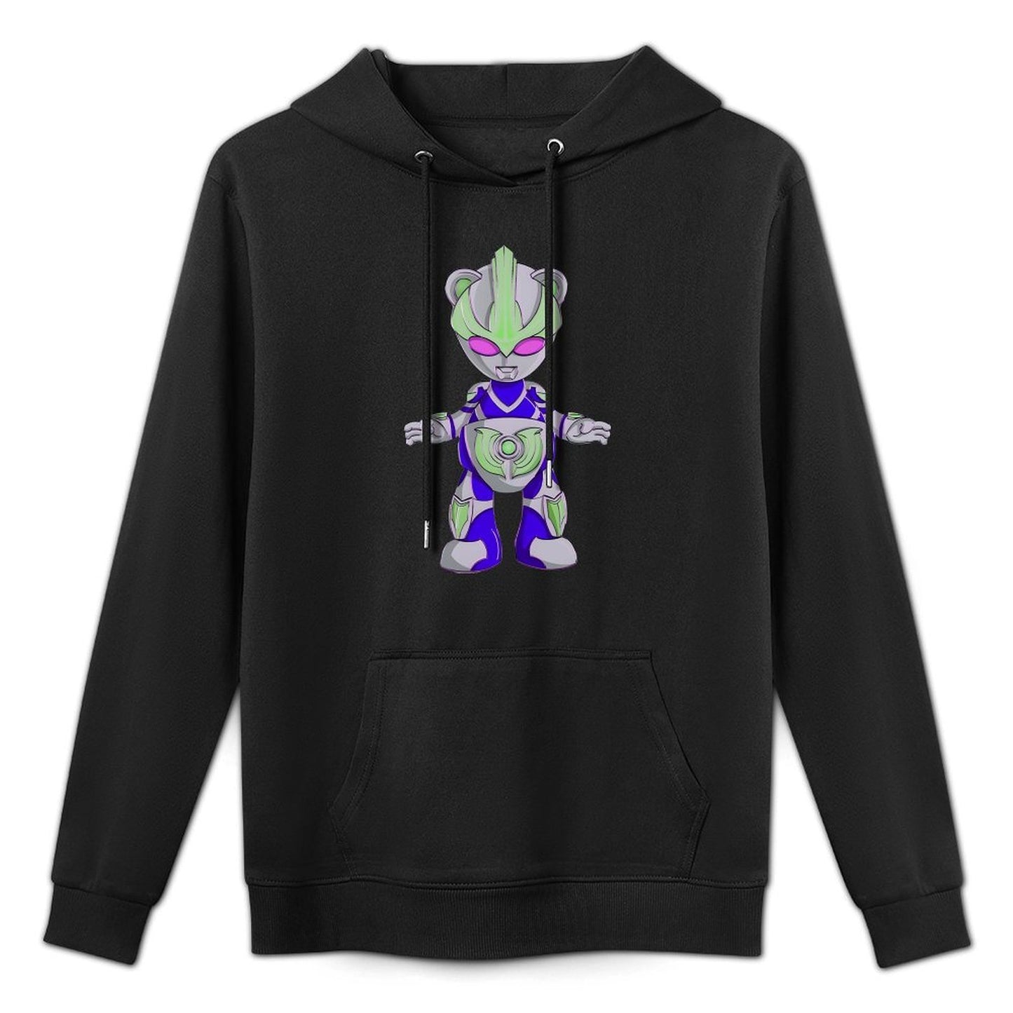 Hoodie Front PatternEssentialFit Tear-Resistant