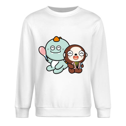 Front Patterned Long Sleeve TopLifestyle Neutral