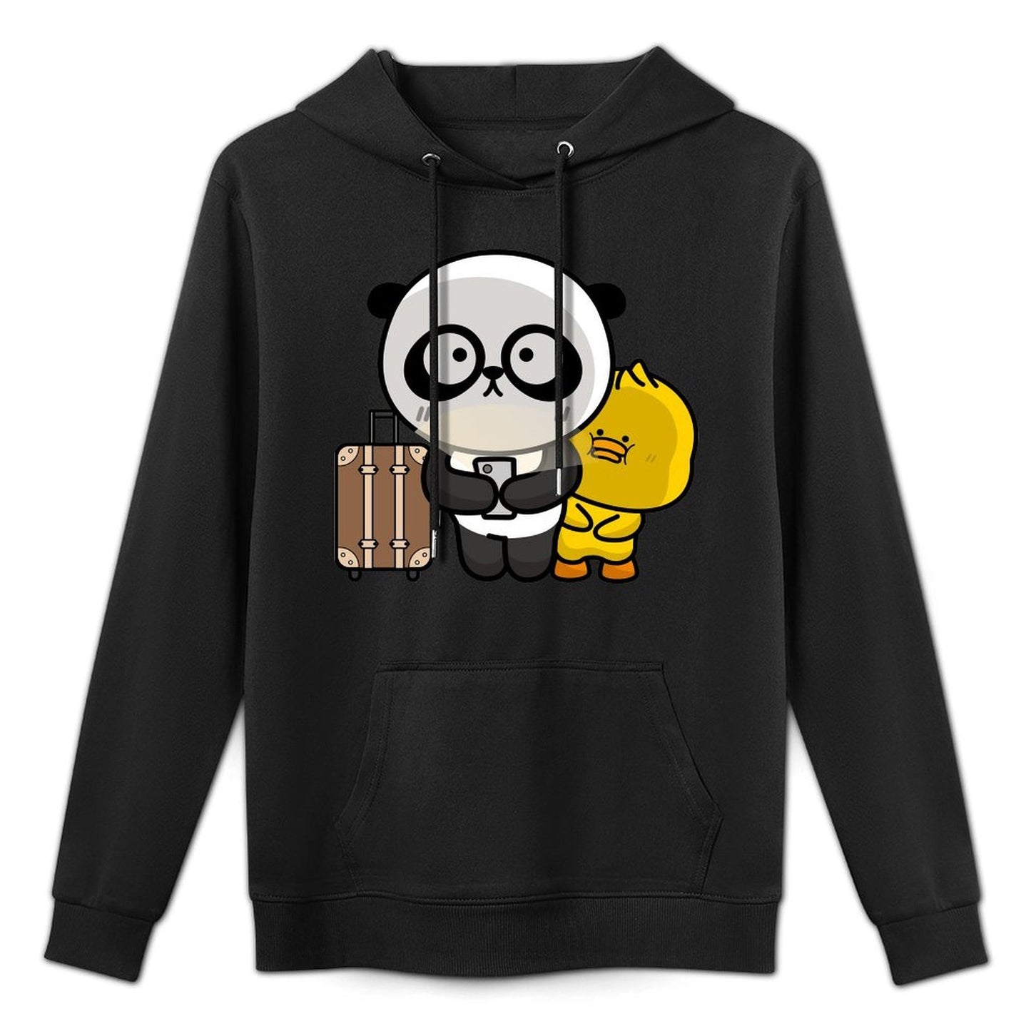 Front Graphic HoodiesClassic Fit Breathable