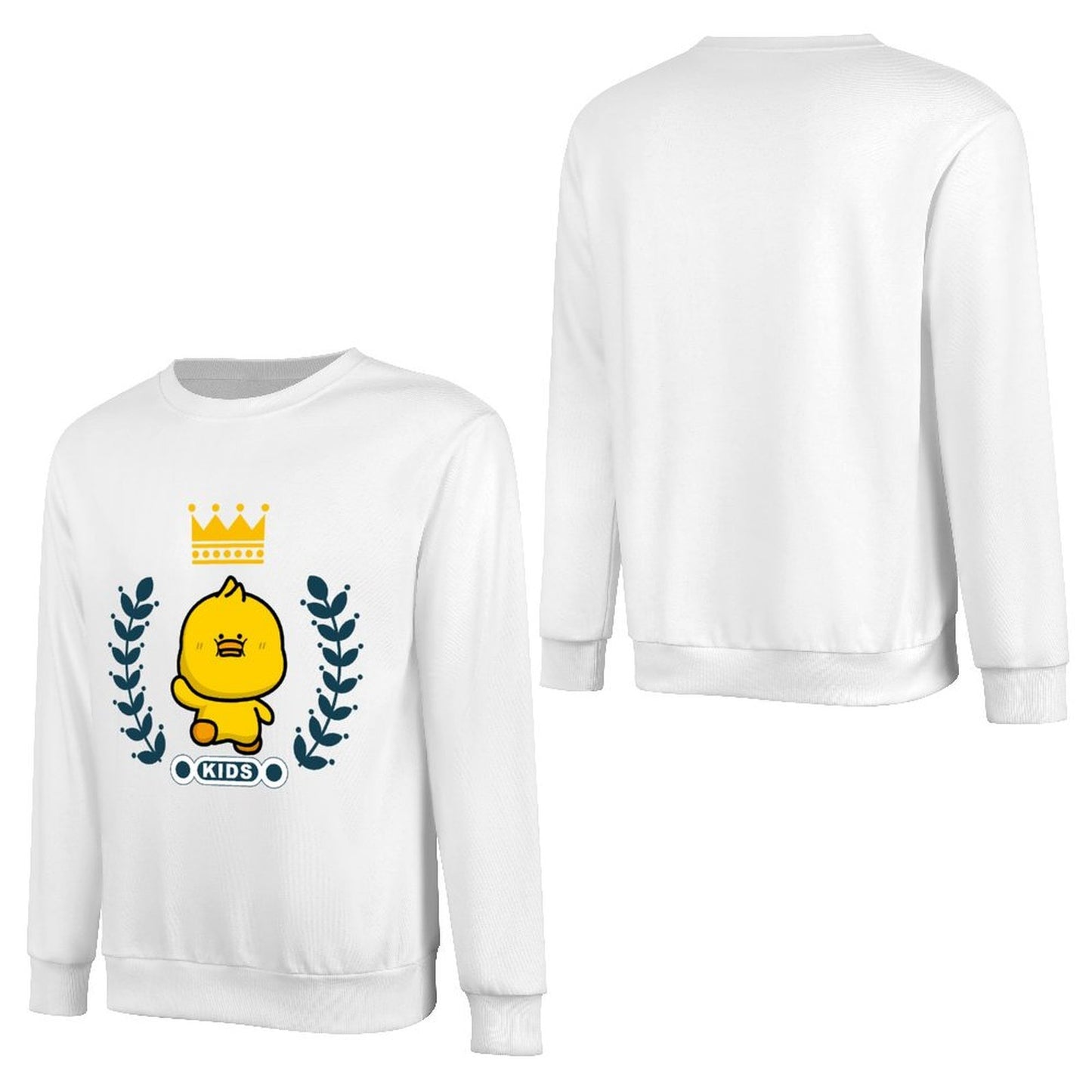 Front Patterned Long Sleeve Top Series
