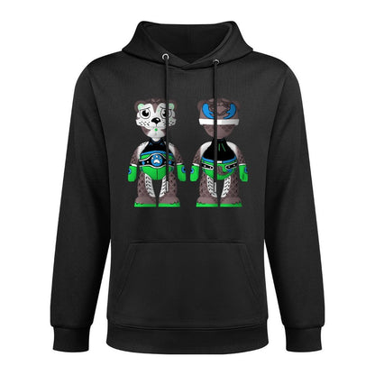 IPIB 250g Hooded Pocket Sweatshirt Front GraphicMen's Hooded  Sweatshirt6000145-2