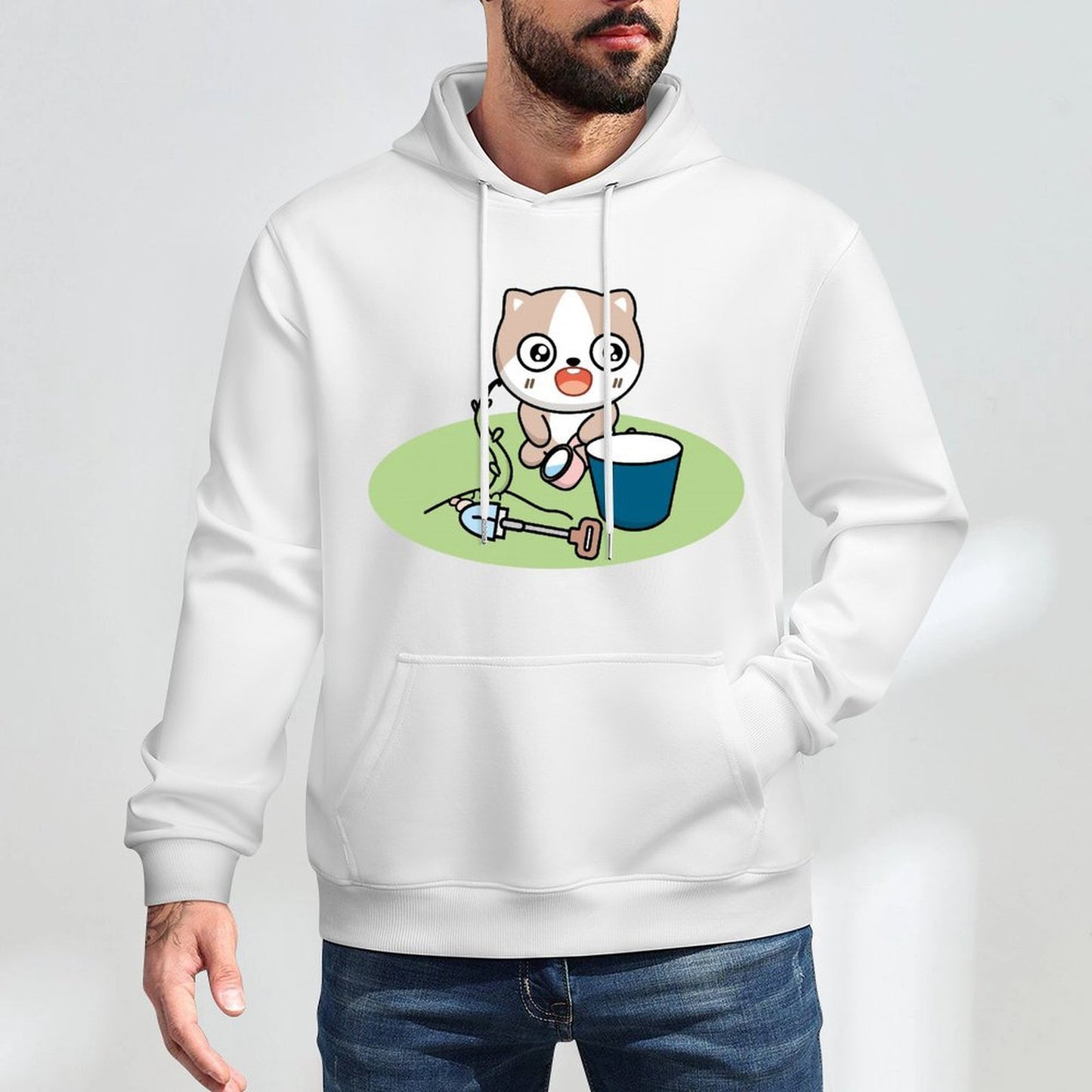 Ultra Durable ActiveLine Front Graphic Hoodies