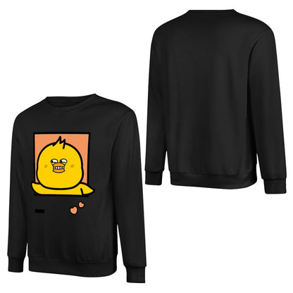 Front Patterned Long Sleeve TopSimple Premium Finish