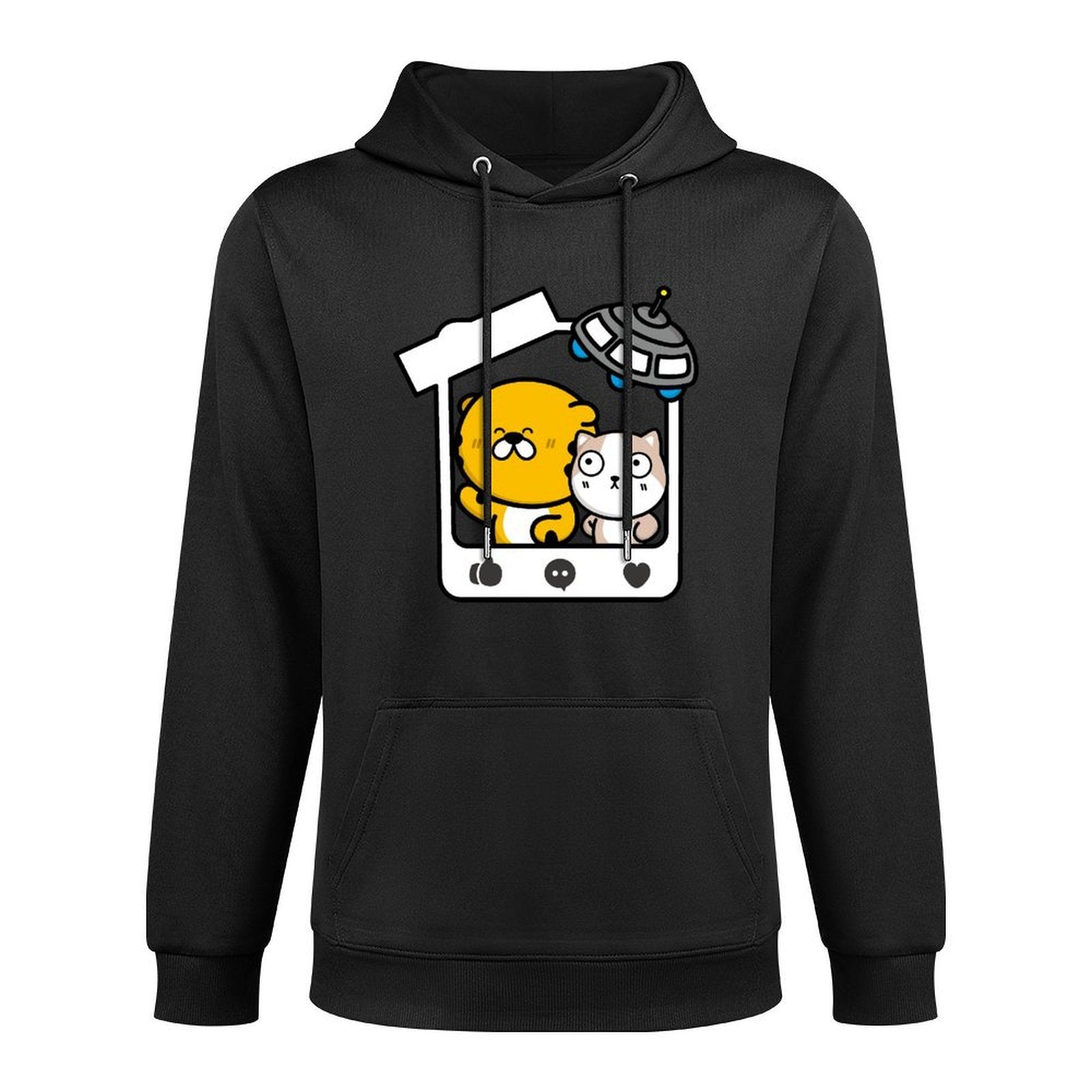 Weekend Smooth Feel Front Graphic Hoodies