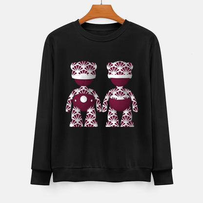 IPIB 250g Crew Neck Long Sleeve Sweatshirt Front GraphicCrew Neck Long Sleeve Sweatshirt6000096-1