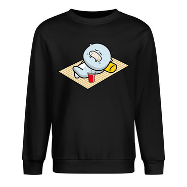 Front Patterned Long Sleeve TopEssentialFit Basic