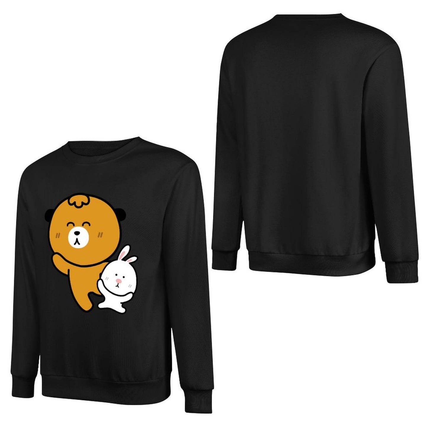 Front Patterned Long Sleeve TopEverydaySeries Soft