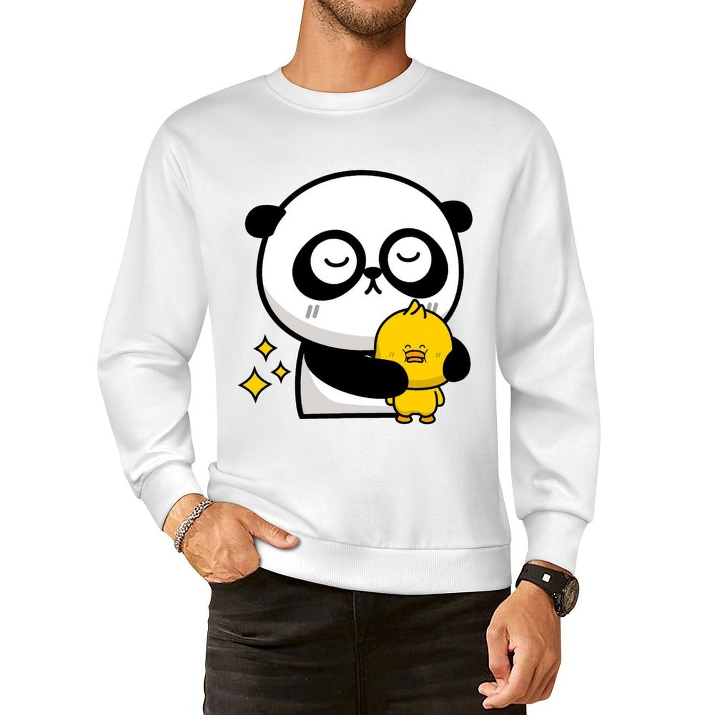 Front Patterned Long Sleeve TopHeritage Midweight