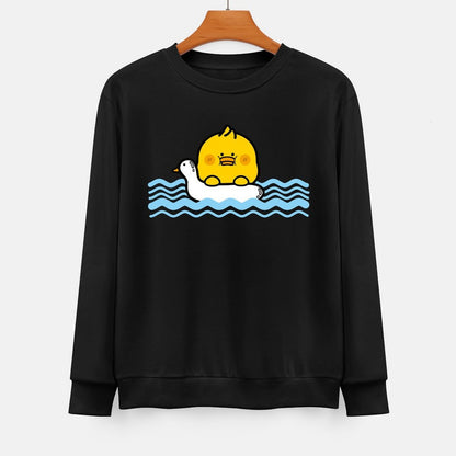  Front Patterned Long Sleeve TopSmooth ClassicFit