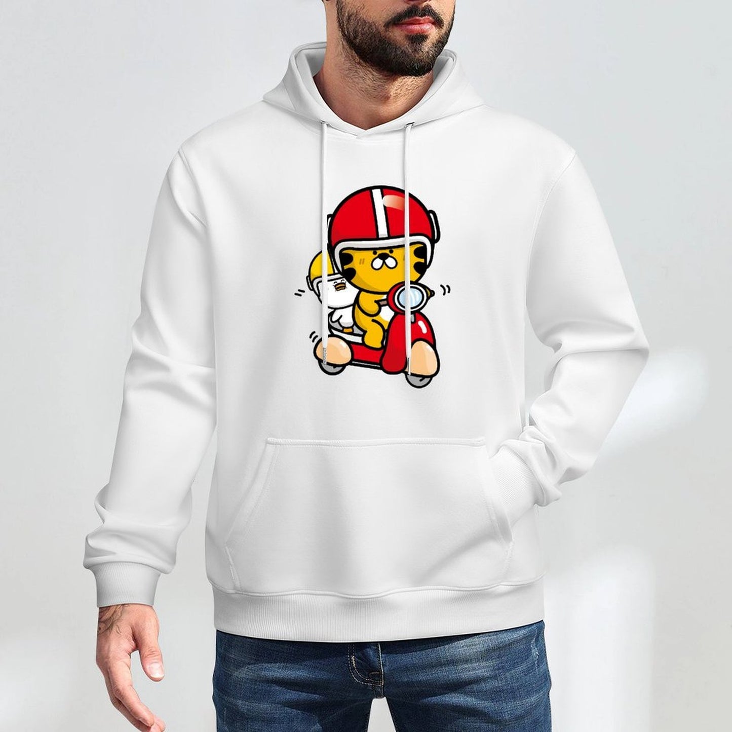 Premium Printing Front Graphic Hoodies