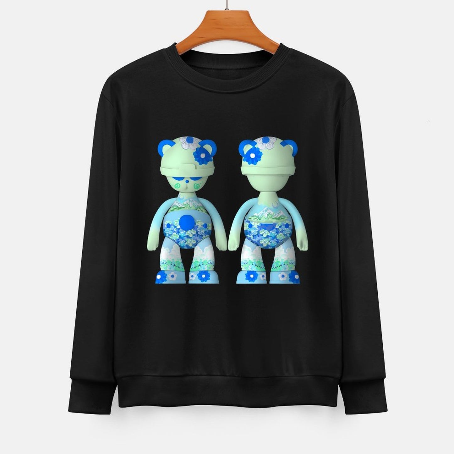 IPIB 250g Crew Neck Long Sleeve Sweatshirt Front GraphicCrew Neck Long Sleeve Sweatshirt6000080-1