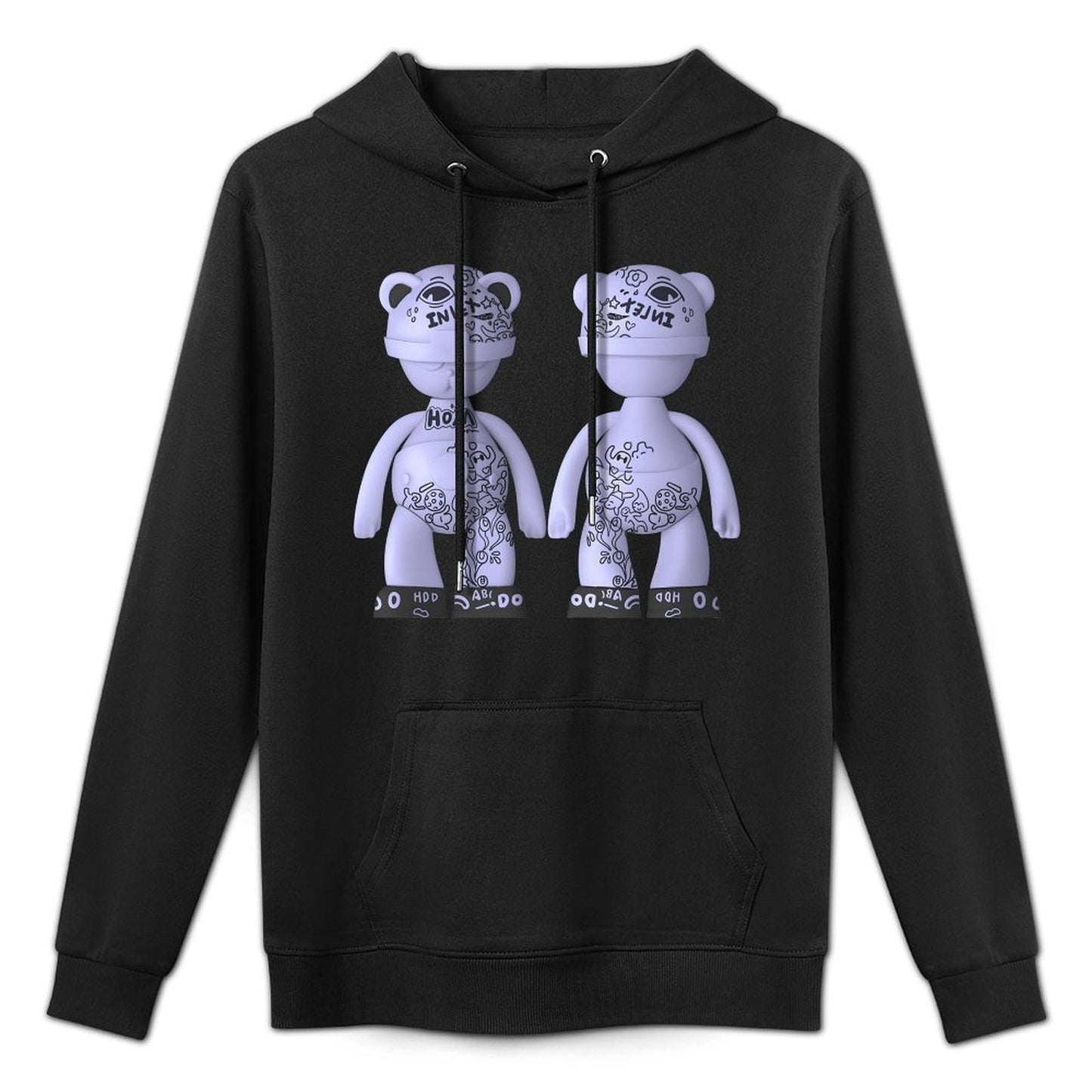 IPIB 250g Hooded Pocket Sweatshirt Front GraphicMen's Hooded  Sweatshirt6000082-5