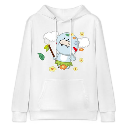 Breathable ClassicFit Front Graphic Hoodies