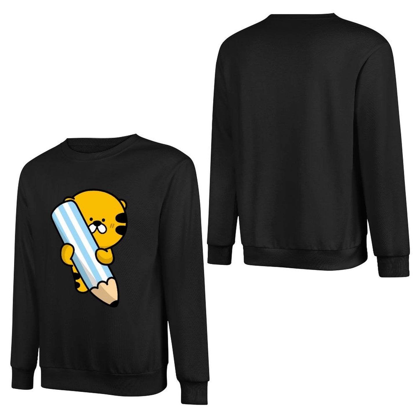 IPBR 250g Crew Neck Long Sleeve Sweatshirt Front GraphicCrew Neck Long Sleeve Sweatshirt4000047
