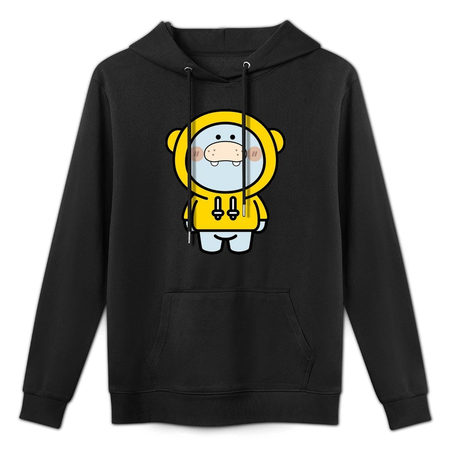 TimelessComfort Crisp Print Front Graphic Hoodies