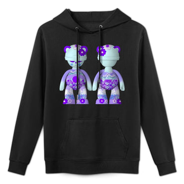 Hoodie Front PatternSeamless Refined