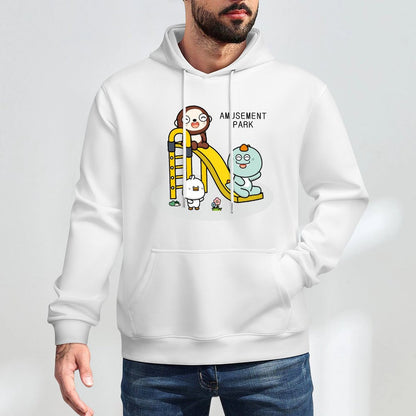 Seamless Strong Front Graphic Hoodies