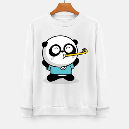 Front Patterned Long Sleeve TopBreathable Double-Stitched