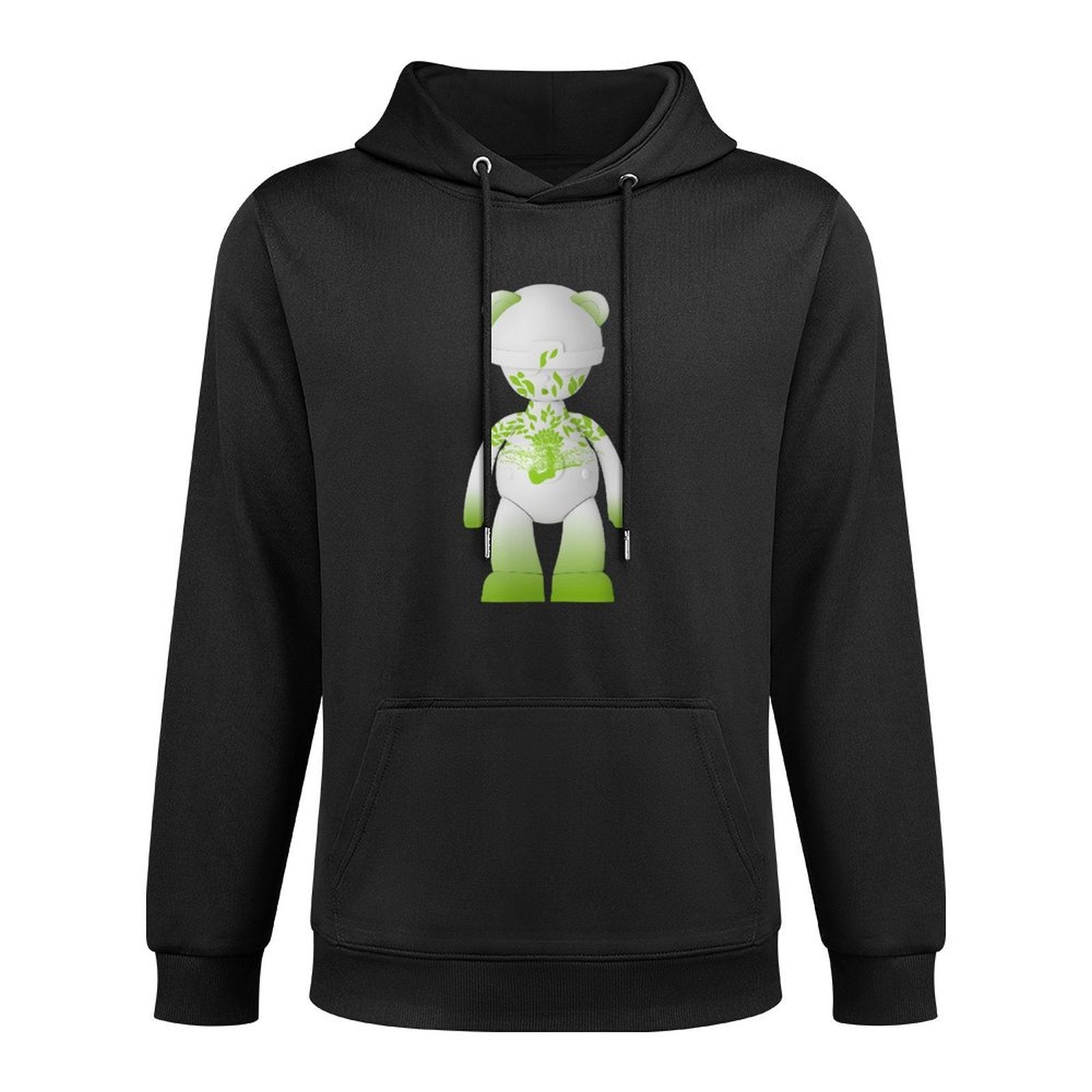 Hoodie Front PatternPocket Tee SoftWear