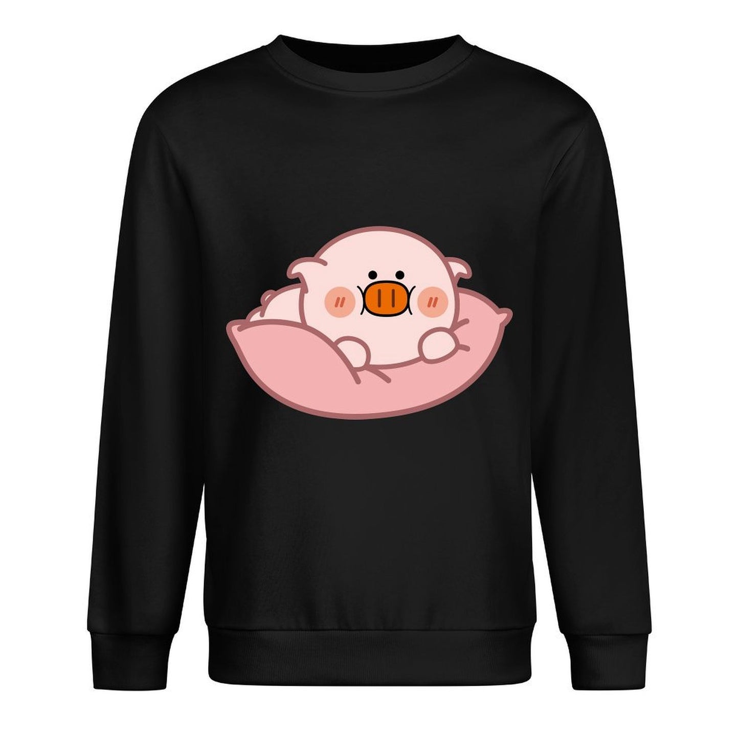 Front Patterned Long Sleeve TopRegularFit Reliable