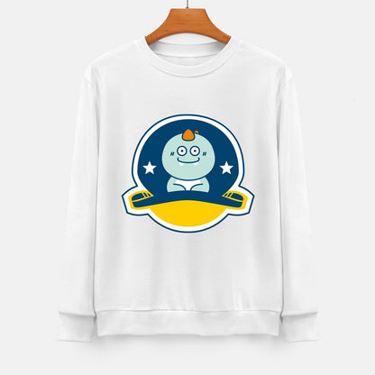 Front Patterned Long Sleeve TopStandard Bold