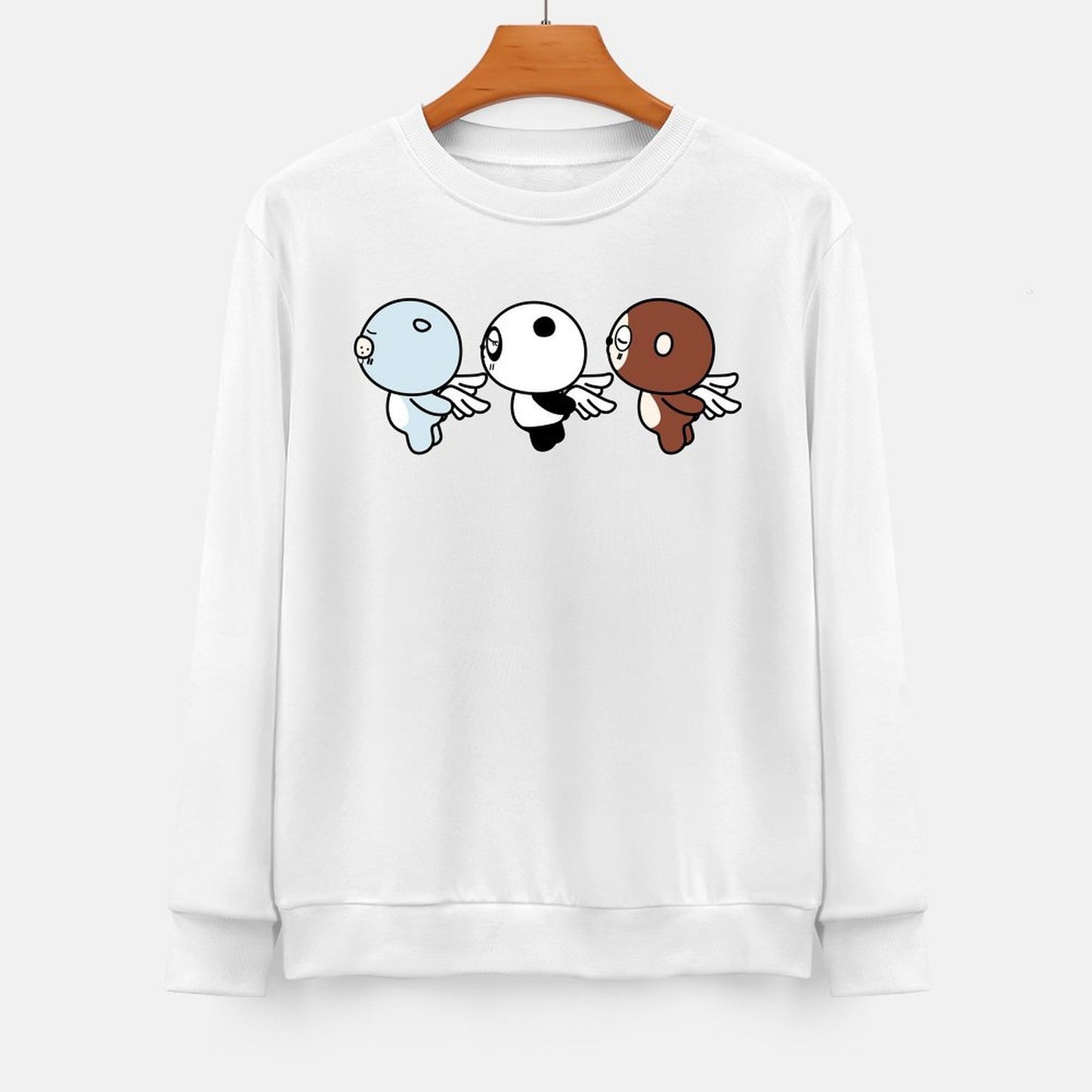 Front Patterned Long Sleeve TopIndoor