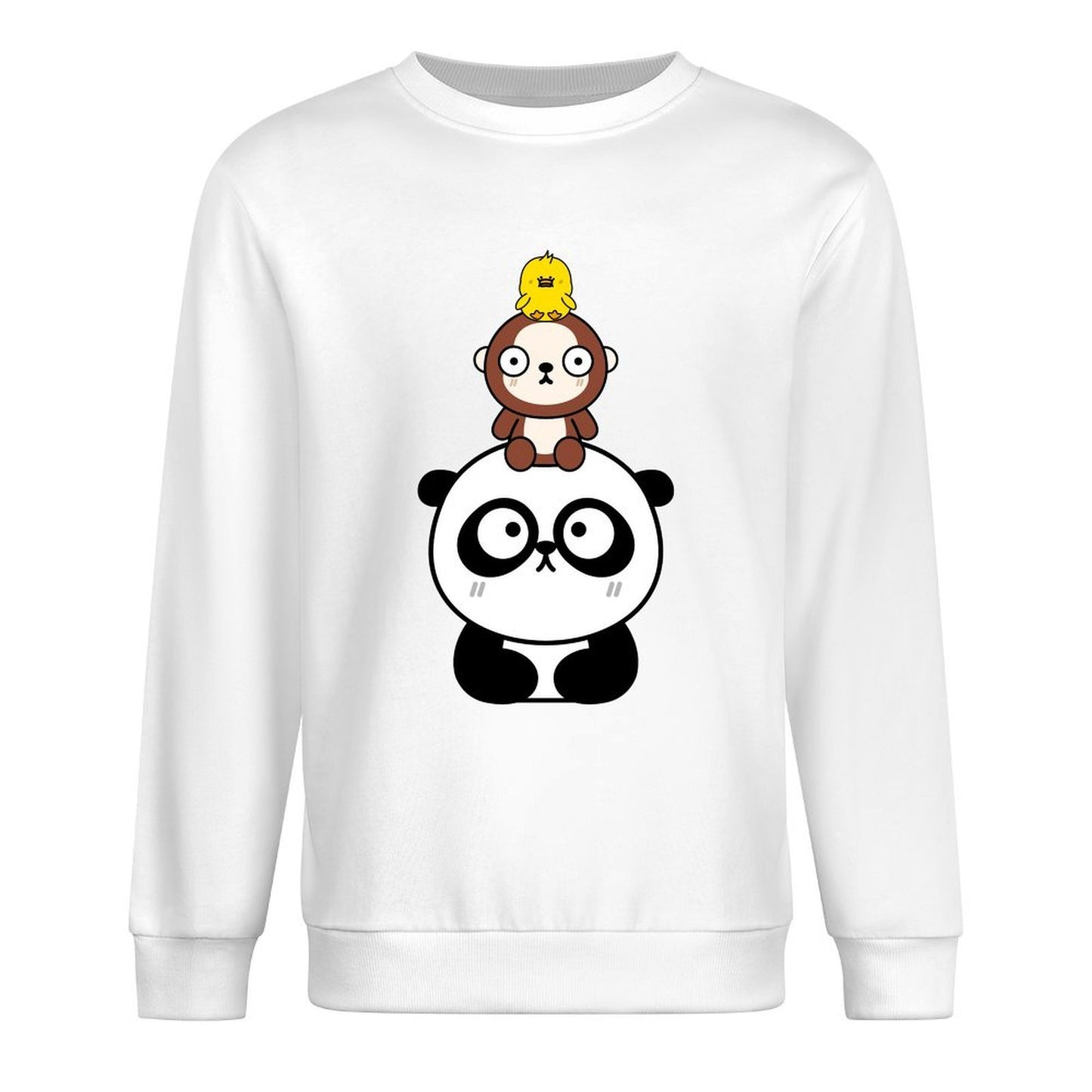 Front Patterned Long Sleeve TopStandard Urban