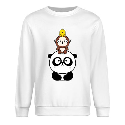 Front Patterned Long Sleeve TopStandard Urban