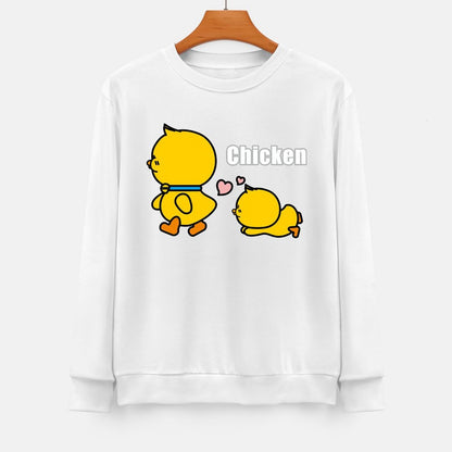 Front Patterned Long Sleeve TopClean CleanCut