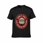 Inkmay Casual  Cotton T-shirt Only You Can Prevent Wildfires Smokey Unisex T-shirtMidweight SoftTouch T-Shirt