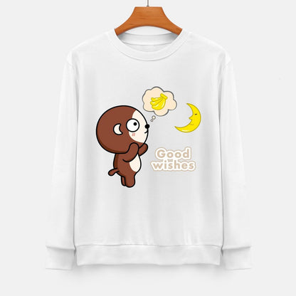 Front Patterned Long Sleeve TopEco-Conscious PureStyle