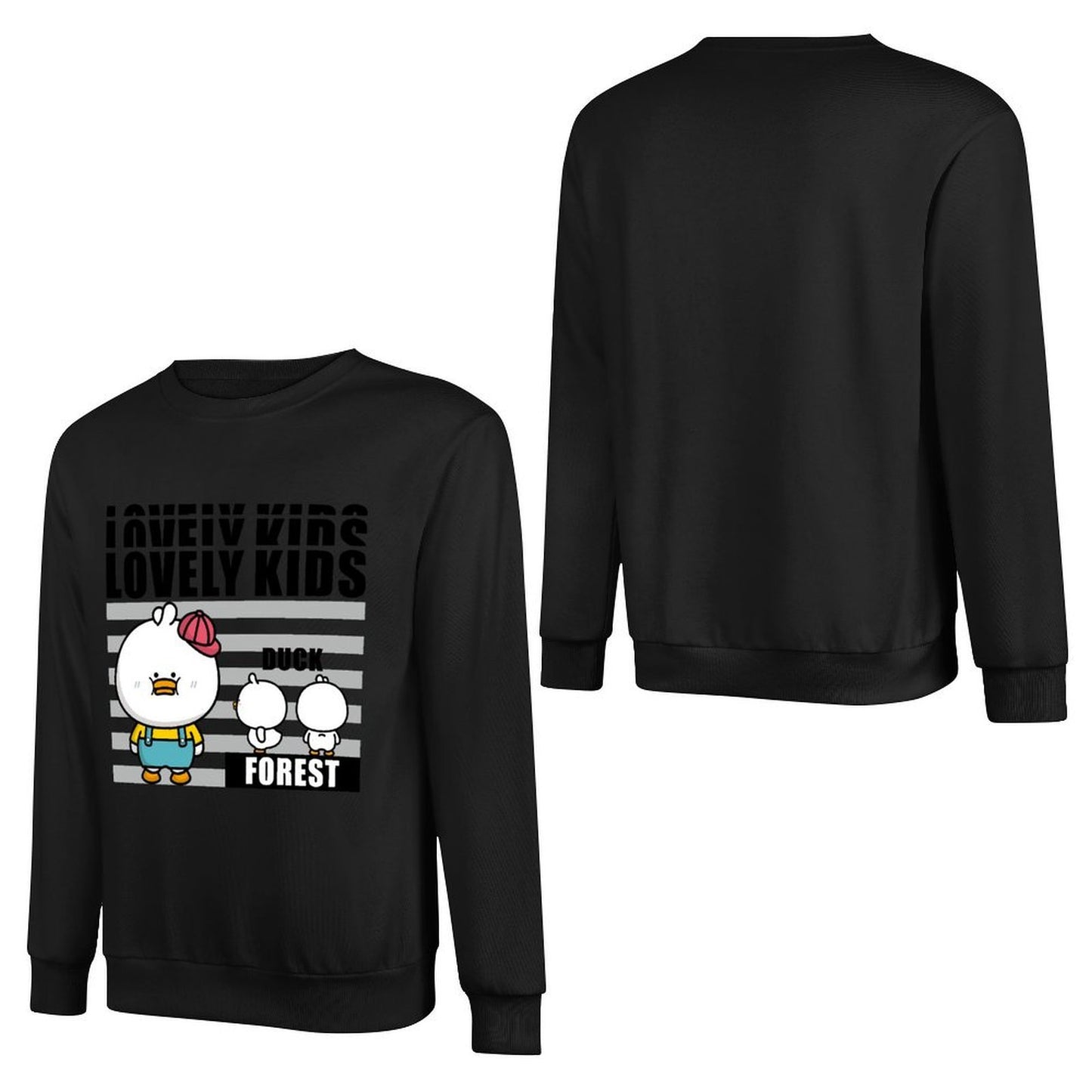 Front Patterned Long Sleeve TopWrinkle-Free Simple