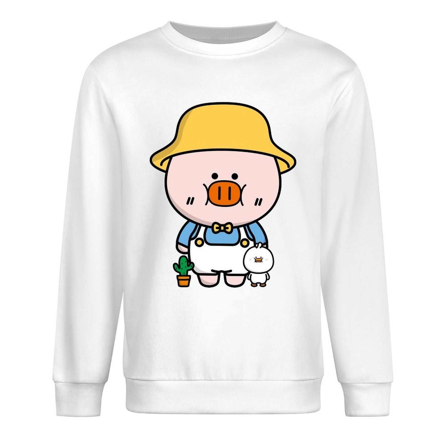 Front Patterned Long Sleeve TopComfortLine EasyWear