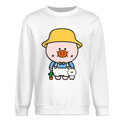 Front Patterned Long Sleeve TopComfortLine EasyWear