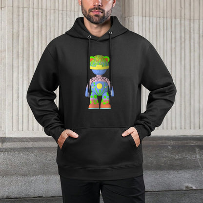IPIB 250g Hooded Pocket Sweatshirt Front GraphicMen's Hooded  Sweatshirt6000102-6