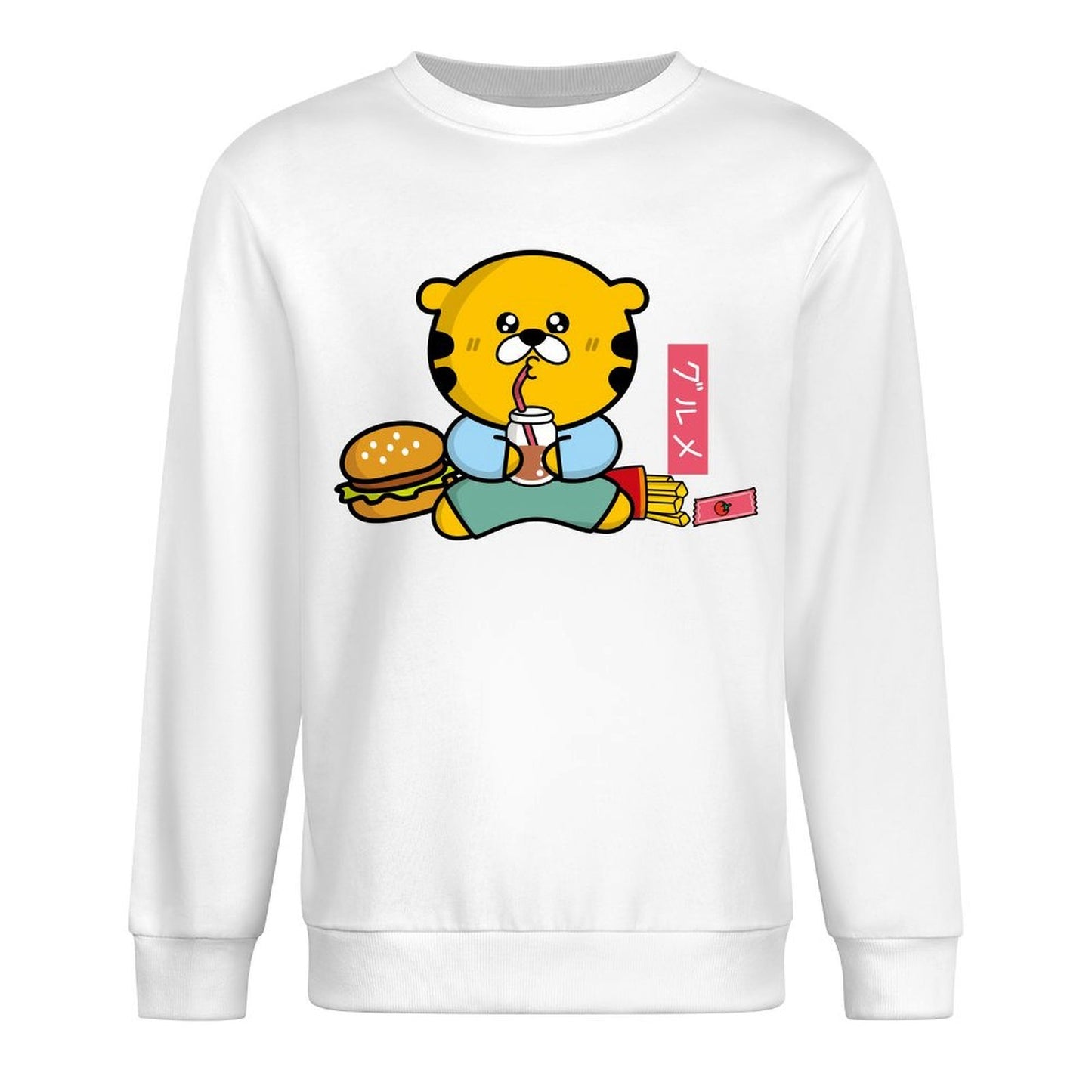 Front Patterned Long Sleeve TopDurable Series