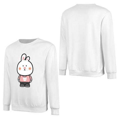 Front Patterned Long Sleeve TopRecycled Refined