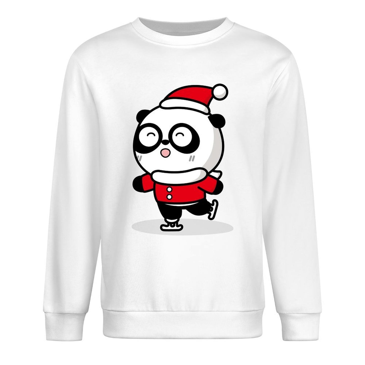 Front Patterned Long Sleeve TopClassicSeries Oversized