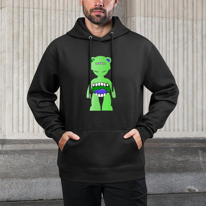 IPIB 250g Hooded Pocket Sweatshirt Front GraphicMen's Hooded  Sweatshirt6000141-6